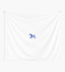 Happy Elephant 12 Wall Tapestry