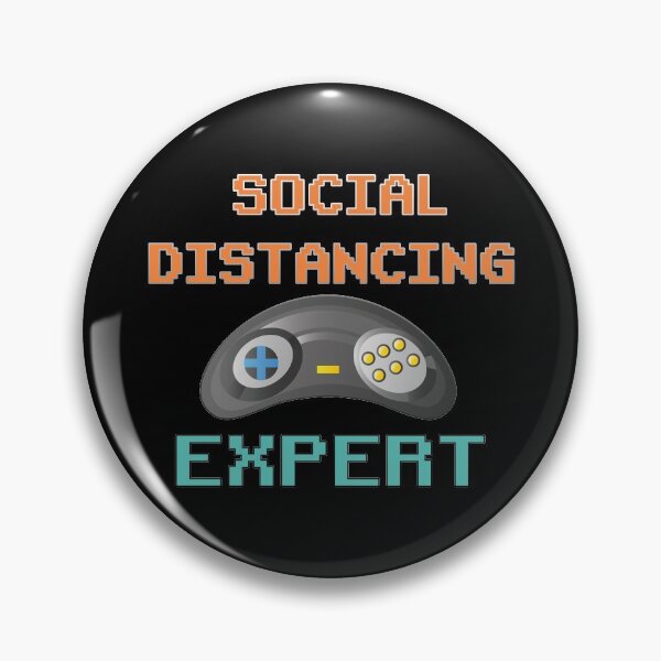 Item preview, Social Distancing Expert gaming Video Gamer Gift T-Shirt Gaming Funny Vintage Video Gamer Essential T-shirt designed and sold by Achrafilla1.