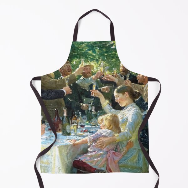 Item preview, Hip, Hip, Hurrah! Artist Festival at Skagen, Peder Severin Krøyer - friends toasting cheers drinks in the garden designed and sold by Qrhoo.