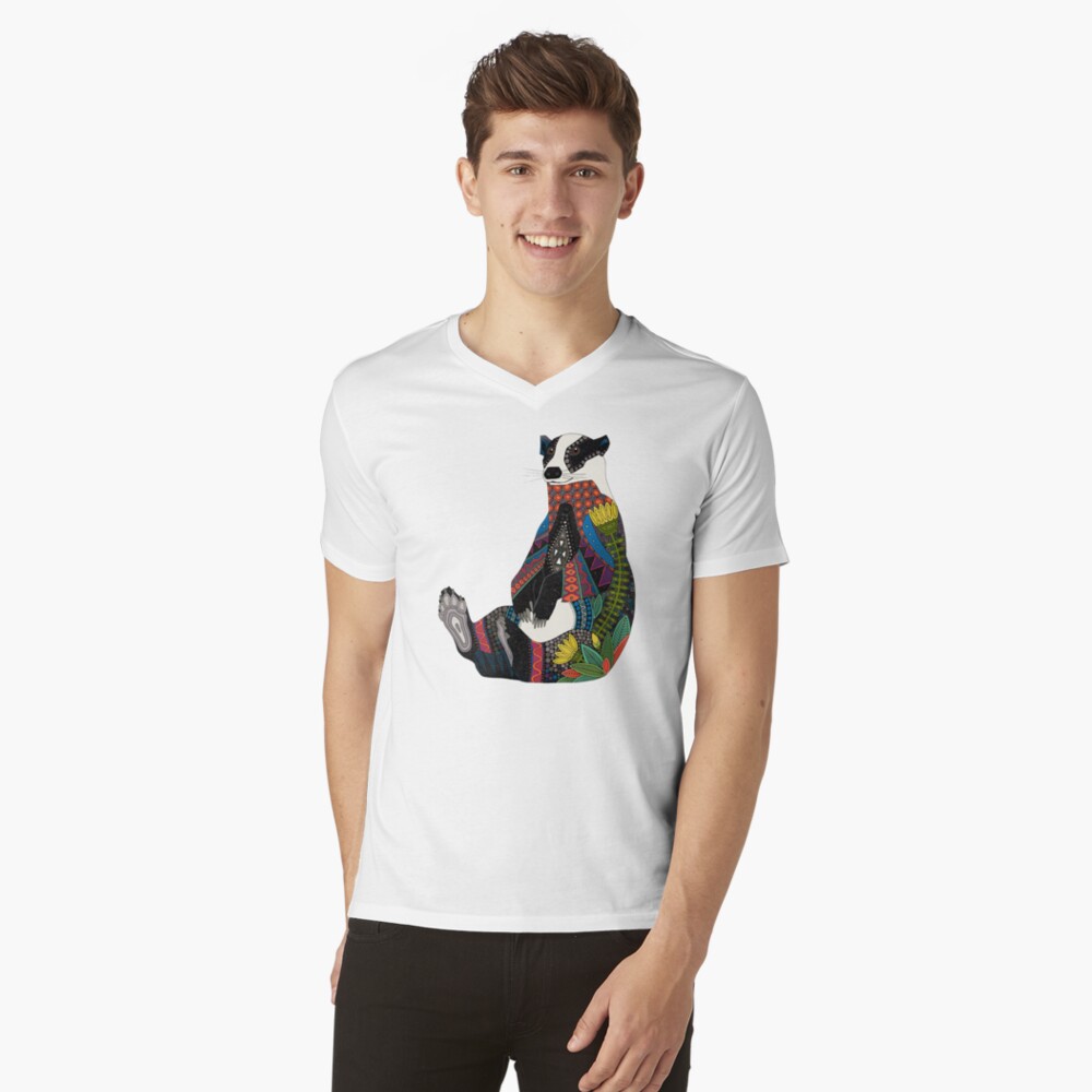 Item preview, V-Neck T-Shirt designed and sold by scrummy.