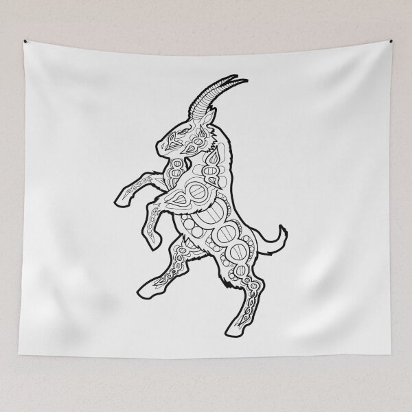 Item preview, Goat Herald designed and sold by jerodart.