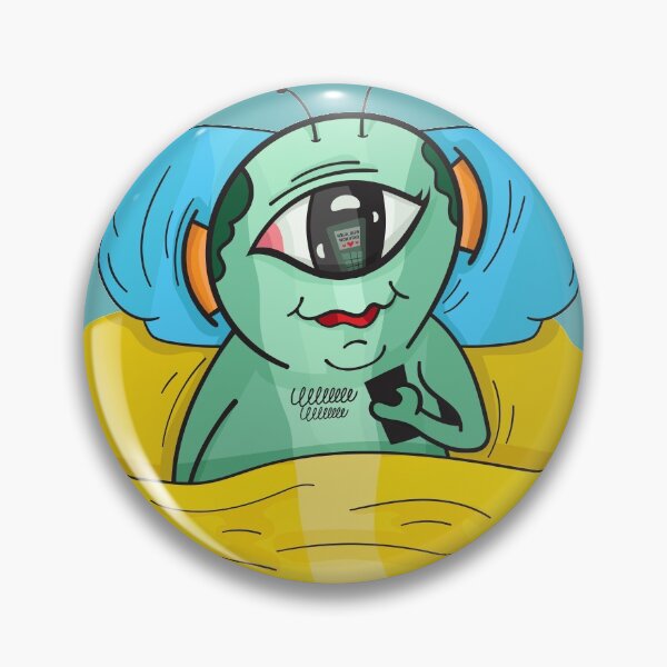 Item preview, Funny Alien Trying to find his love on a date app designed and sold by NajoFashions.