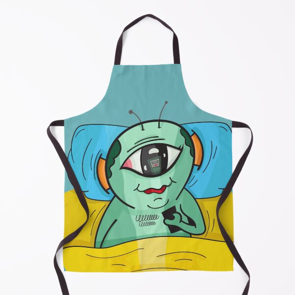 Item preview, Funny Alien Trying to find his love on a date app designed and sold by NajoFashions.