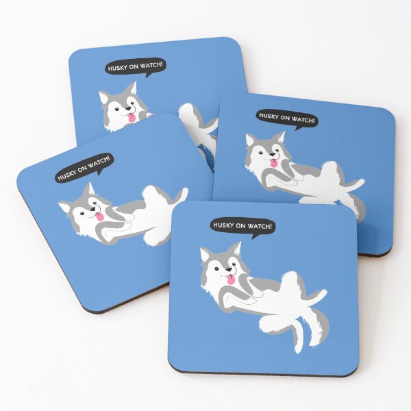 Item preview, Husky On Watch designed and sold by ManiaTeec.