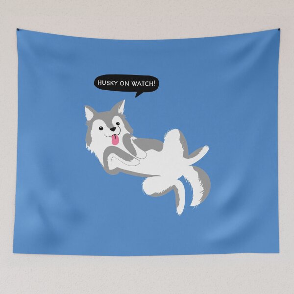 Item preview, Husky On Watch designed and sold by ManiaTeec.