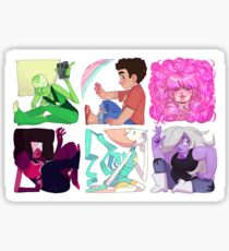 Crystal Gems Boxes Sticker