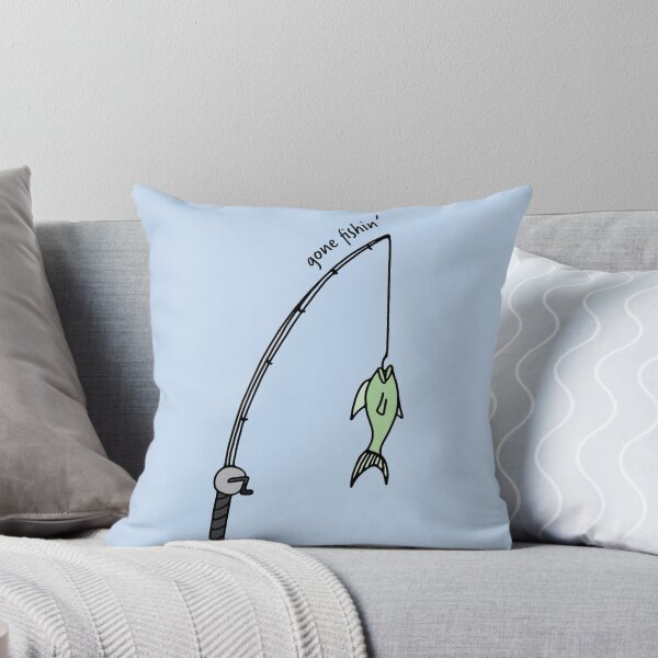 Item preview, Gone Fishin Fishing Pole designed and sold by murialbezanson.