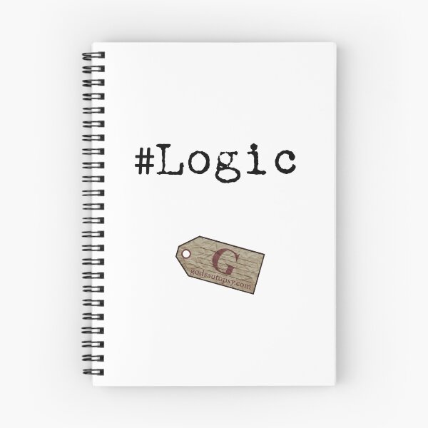 Item preview, "#Logic" black designed and sold by GodsAutopsy.