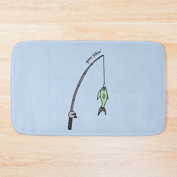 Item preview, Gone Fishin Fishing Pole designed and sold by murialbezanson.