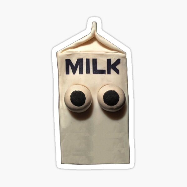 Jack Stauber Milk Sticker