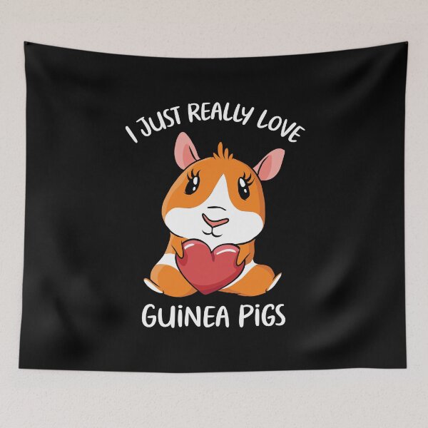 Item preview, I Just Really Love Guinea Pigs designed and sold by OnepixArt.