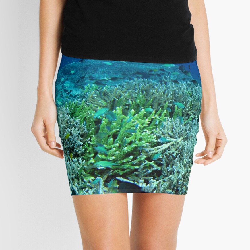 Reef Flat at Saru Namu-Namu Island. Mini Skirt