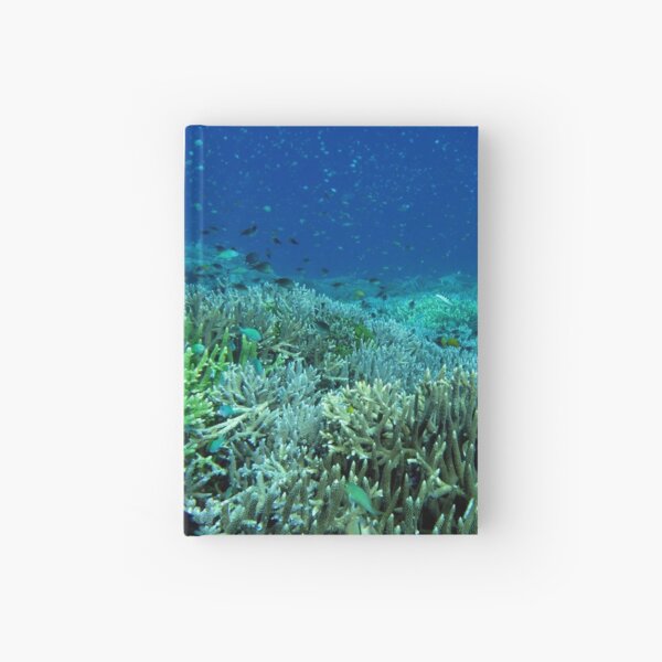 Reef Flat at Saru Namu-Namu Island. Hardcover Journal