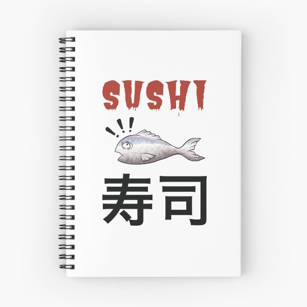 Item preview, Sushi troubled fish - Sushi in Japanese designed and sold by Redinsart.