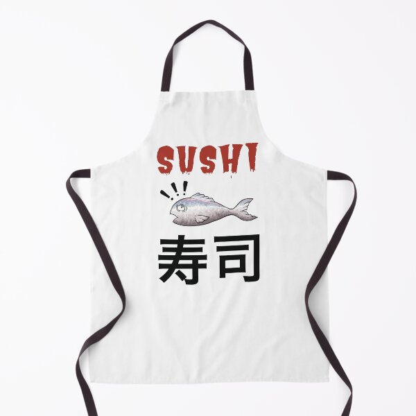 Item preview, Sushi troubled fish - Sushi in Japanese designed and sold by Redinsart.