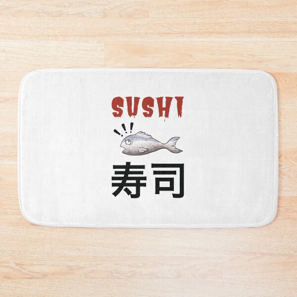Item preview, Sushi troubled fish - Sushi in Japanese designed and sold by Redinsart.