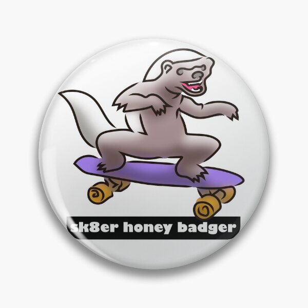 Item preview, Skateboard honey badger designed and sold by Xdelacra.