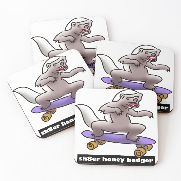 Item preview, Skateboard honey badger designed and sold by Xdelacra.