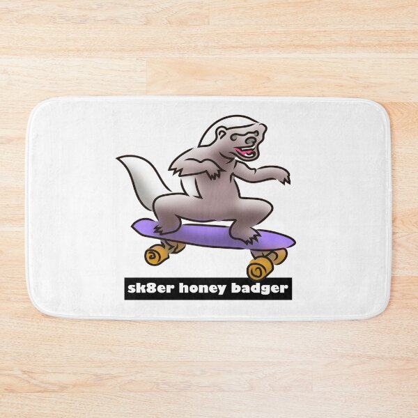 Item preview, Skateboard honey badger designed and sold by Xdelacra.