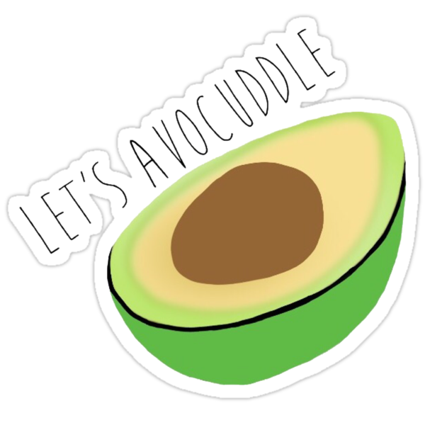 let's avocuddle teddy