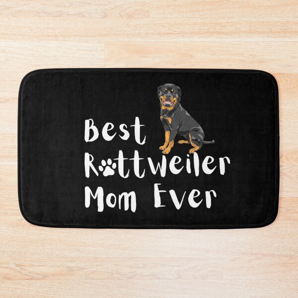 Item preview, Rottweiler mom quote best dog mom ever designed and sold by OneTimeEngineer.