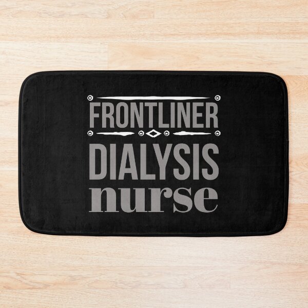 Item preview, frontliner dialysis nurse designed and sold by doctors-apparel.