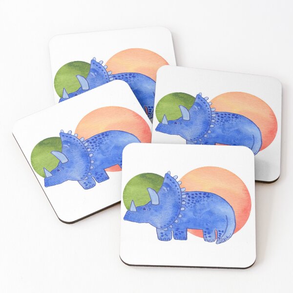 Item preview, Dinos and Circles 3 designed and sold by emiIycolor.