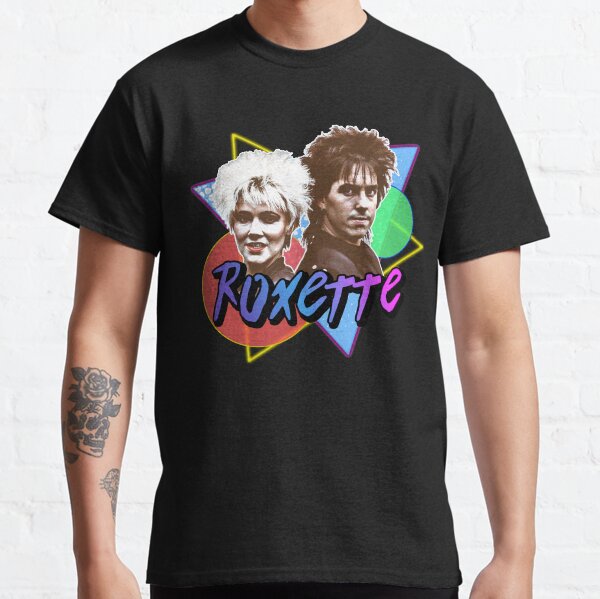 Roxette Pop Rock 80er Jahre Retro Style FanArt Classic T-Shirt