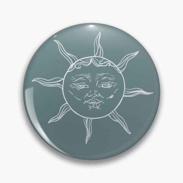 Item preview, Sulky sun (grey blue) designed and sold by Attenborough_Fan.