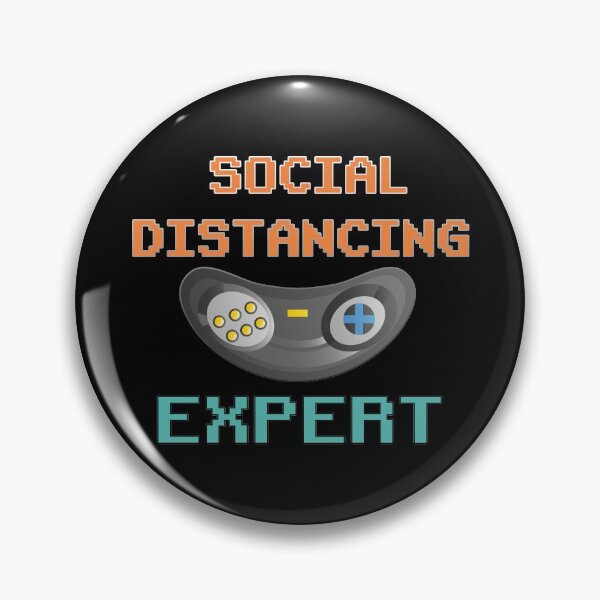 Item preview, Social Distancing Expert gaming Video Gamer Gift T-Shirt Gaming Funny Vintage Video Gamer Essential T-shirt designed and sold by Achrafilla1.