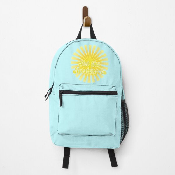 Item preview, Let The Sunshine In Shining Yellow Sun with Retro Lettering designed and sold by MajestyMaker.