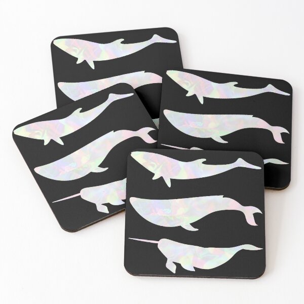 Item preview, Pearlescent Whales designed and sold by Hedda Young.