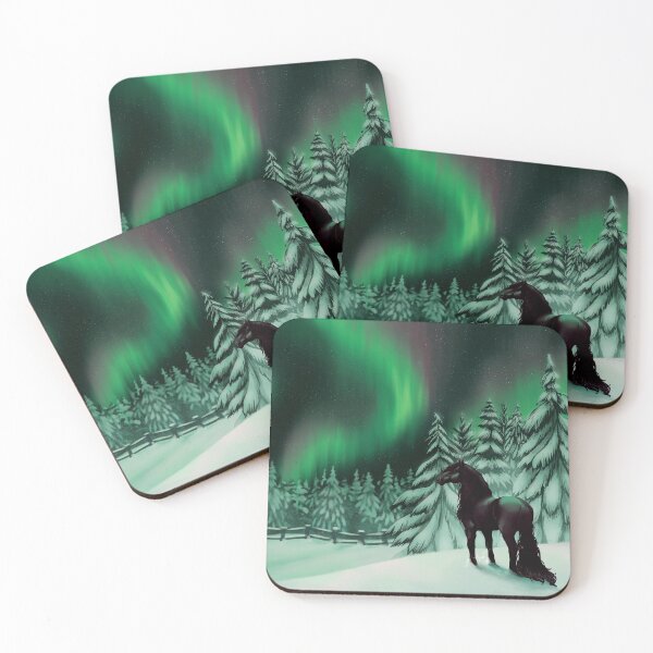Item preview, Northern Lights Friesian designed and sold by wintry-art.