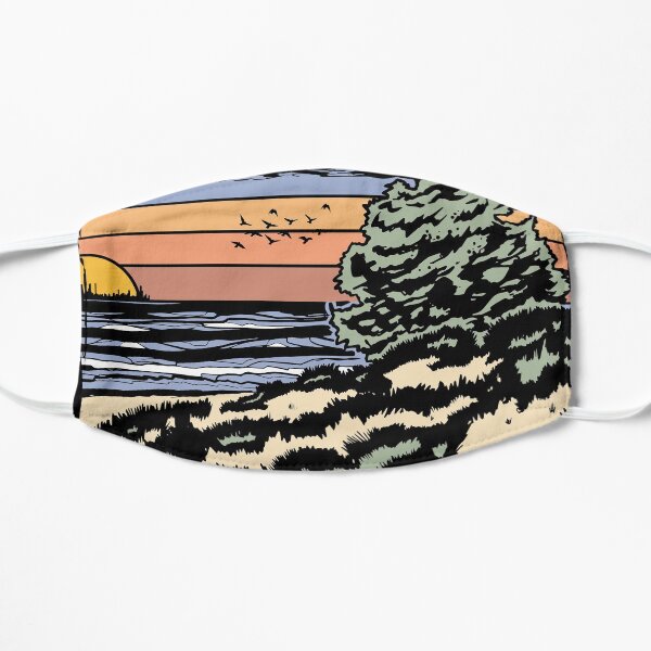 Unwind Dunes Flat Mask