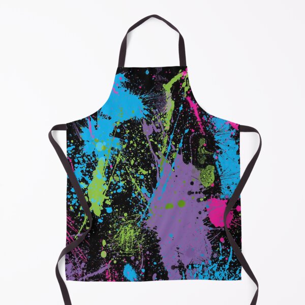 Item preview, Paint Splatter Rainbow Neon Pattern designed and sold by BoldNFresh.