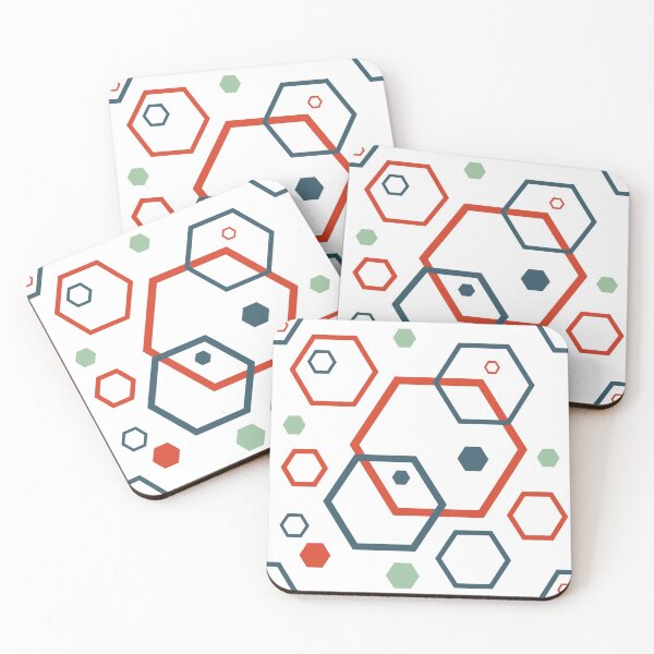 Item preview, Geometric hexagon design designed and sold by jkulling.