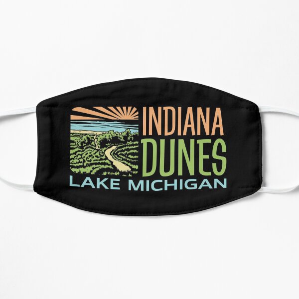 Trail to Dunes Sunset Flat Mask