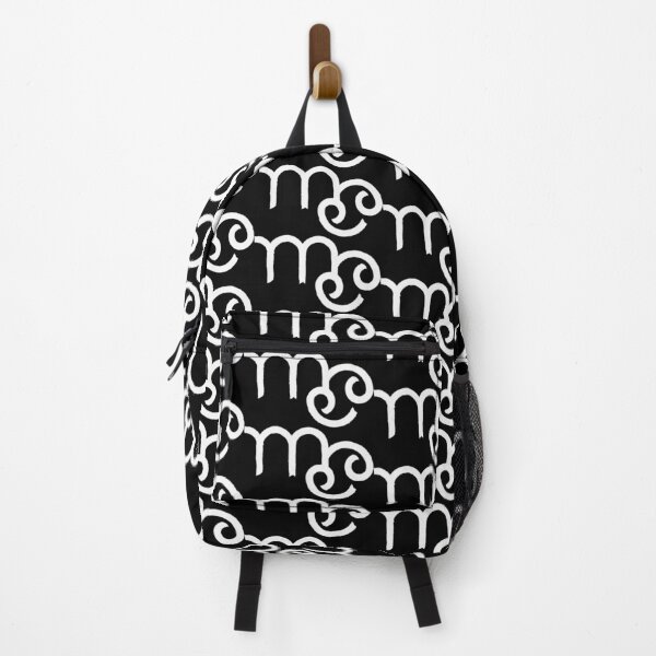 Item preview, Cancer and Virgo Combined Zodiac Signs Double Horoscope Symbols in White designed and sold by Zodiafy-Designs.