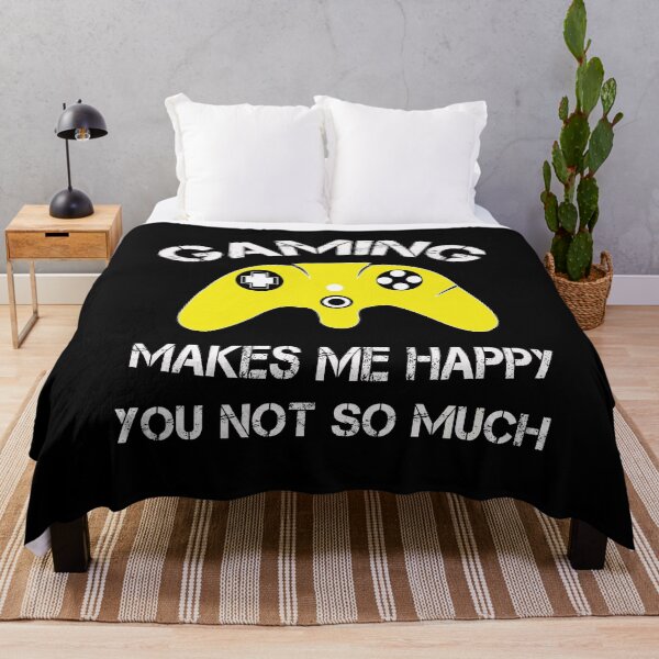 Item preview, Gaming Makes Me Happy You Not So Much Funny gaming Gift For gamer Lovers designed and sold by pedrored369.