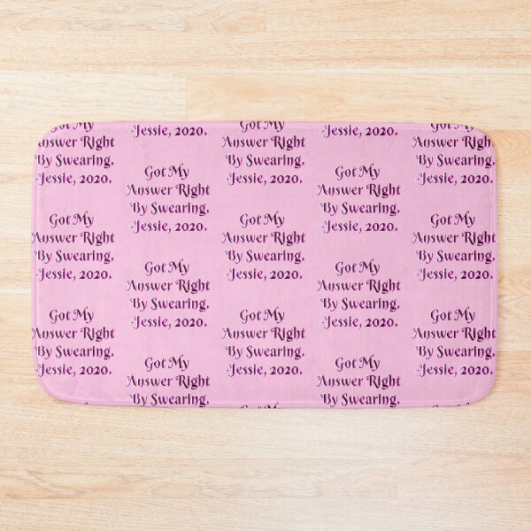 Item preview, Got My answer Right With Swearing -Jessie Pink Star designed and sold by Oichiana.