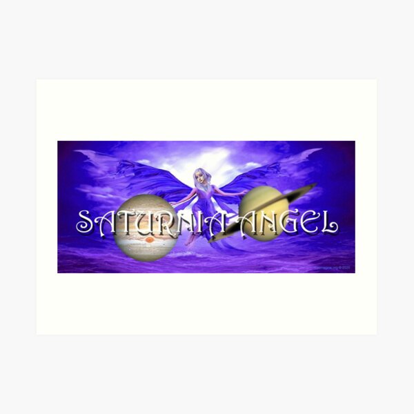 Saturnia Angel Art Print