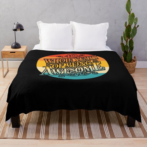 Item preview, 40th Birthday 40 Years Born In 1981 Being Awesome designed and sold by Renergie.