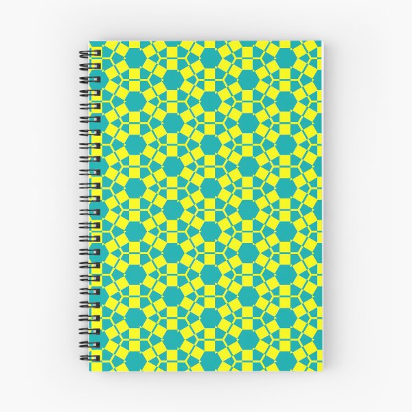 Item preview, Yellow and Turquoise Hexagons Pattern designed and sold by OneLook.