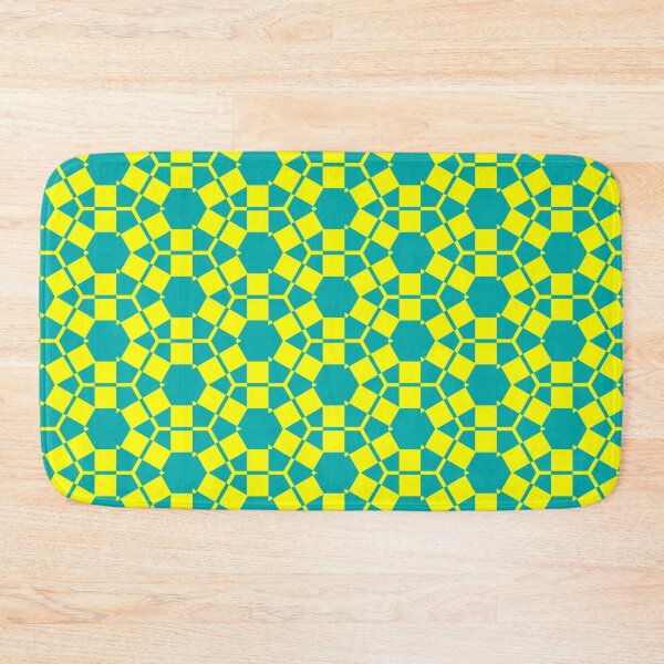 Item preview, Yellow and Turquoise Hexagons Pattern designed and sold by OneLook.