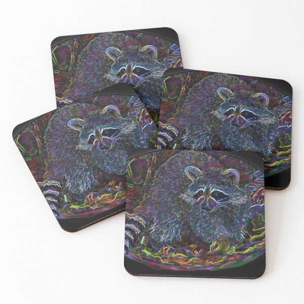 Item preview, ELECTRIC RACCOON designed and sold by THE AMERICAN TEEVANGELIST.