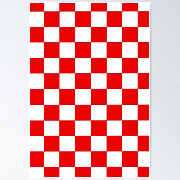 Item preview, Red and White Checkered Pattern designed and sold by aracelisechrist.