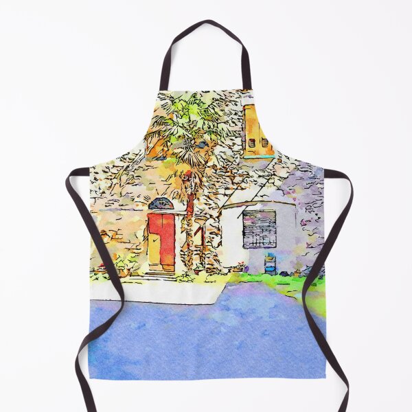 Item preview, Fognano: courtyard with palm tree designed and sold by Giuseppe Cocco.