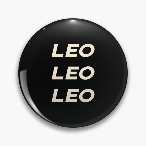 Item preview, Leo Leo Leo Off-White Zodiac Sign Text designed and sold by Cefani Musk.