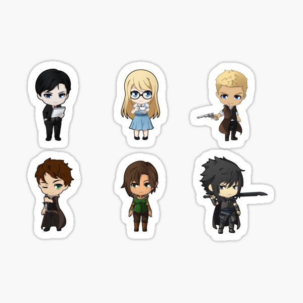 Item preview, Shepherds of Haven Chibi Sticker Pack #1 designed and sold by rinari-haven.