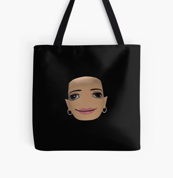 Roblox Head High Quality Tote Bag By Justmannuy Redbubble - bag head roblox